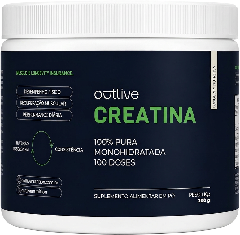 Pote Outlive Creatina 300g
